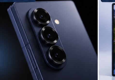 Samsung Galaxy Z Fold7 rear camera close-up