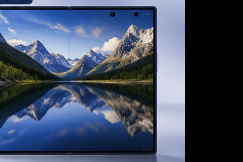 Samsung Galaxy Z Fold7 unfolded inner display